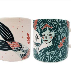 Starbucks Holiday 2018 Aqua Siren Mermaid 12 oz Mug